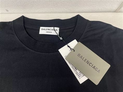 Balenciaga t shirt tag